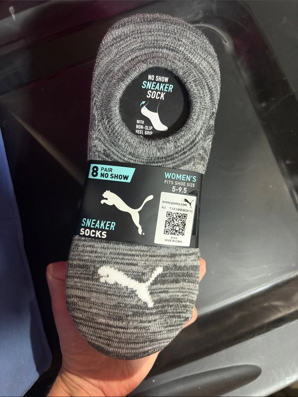 Puma Women's No-Show Sneaker Socks NWT